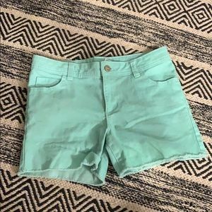 Girls jean shorts